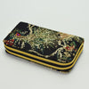 Peacock Double-sided Embroidery Cash Holder Wallet Shopping Purse
