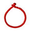 Handmade 800 Silver Bead Braided String Bracelet