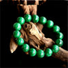 Cyan Jade Bead Calm Harmony Bracelet