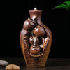 Ceramic Waterfall Backflow Incense Burner Home Decor