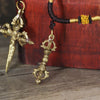 Handmade Copper Vajra and Phurba Pendant
