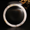 Natural Sakura Agate Peace Bracelet Bangle