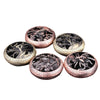 Metal Incense Burner, Four Noble Plants Coil Holder