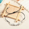 Natural Crystal Chip Bracelet Cord