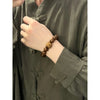 Wooden Rabbit Charm Bracelet, 6mm Beads