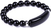 Stone Beads Bracelet with Bridge Charm