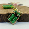 Jade Abacus Pendant, Wealth Symbol Charm
