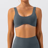 Seamless Yoga Sports Bra, Medium Support Crop Top
