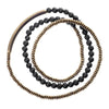Vintage Lava Rock Support Bracelet