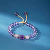 Aquamarine Strawberry Quartz Amethyst Moonstone PiXiu Bracelet