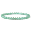 4mm Various Stone Crystal Mini Beads Bracelet