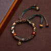 Tibetan Style Braided Cord Bracelet with Charm