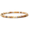 4mm Various Stone Crystal Mini Beads Bracelet