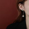 Painted Enamel Bird Drop Earrings with Jade and Red Bead