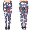 Printed High Waist Yoga Leggings for Women