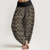 Cotton Women's Harem Pants with Digital Print Designs