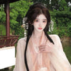 Flower Leaf Pearl Peace Tassel Hairpin