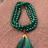 Natural Agate 108 Bead Mala Necklace