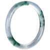 Jade Floating Flower Luck Bracelet Bangle