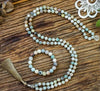 Natural Stone 108 Bead Mala Necklace with Tassel