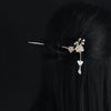 Plum Blossom Butterfly Love Tassel Hairpin