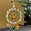 Lucky Koi Fish Five God Of Wealth Prosperity Hanging Decoration