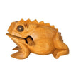 Handcrafted Wooden Croaking Frog Guiro Decoration