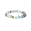 Irregular Crystal Chip Bracelet, Handmade Stone Jewelry
