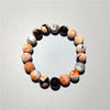 Galaxy Agate Bracelet, Cosmic Stone Beads