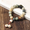 Cat Paw Bodhi Seed Bracelet with Tassel Charm