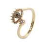 Evil Eye Protection Blessing Copper Ring