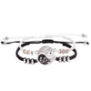 Yin Yang Dragon Couple Bracelet Set