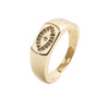 Evil Eye Protection Blessing Copper Ring