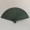 Traditional Chinese Folding Hand Fan with Crane Motifs