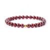 999 Gold Bead Rope Bracelet Handmade