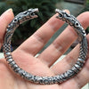 Dragon Head Carved Luck Bracelet Bangle
