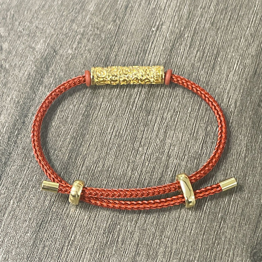 Tibet Tai Sui Rope Protection Strength Braided Bracelet