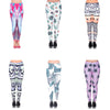 Printed High Waist Yoga Leggings for Women