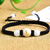 Gradient Abundance Luck Bead Charm Bracelet