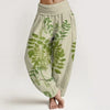 Women's Harem Pants, Cotton Full-Length Yoga Trousers
