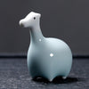 Ceramic Chinese Zodiac Tea Pet, Celadon or Ge Kiln Glaze