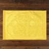 Tibetan Prayer Altar Cloth, Dragon and Lotus Jacquard Mat