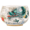 Dragon Teacup, Ceramic Kung Fu Tea Cup with Traditional Motifs