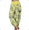 Women's Harem Pants Elastic Waist Yoga Trousers
