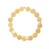 Zebra Jasper Bead Bracelet with Crystal Accents