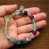 Heart Pendant Crystal Bracelet - Amethyst, Rose Quartz & More