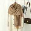 Vintage Paisley Shawl: Soft Tassel Scarf for Women