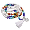 108 Bead Crystal Mala Prayer Beads Multilayer Bracelet Necklace