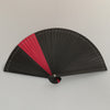 Traditional Chinese Folding Hand Fan with Crane Motifs