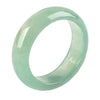 Wide Stone Ring in Green, Pink and White